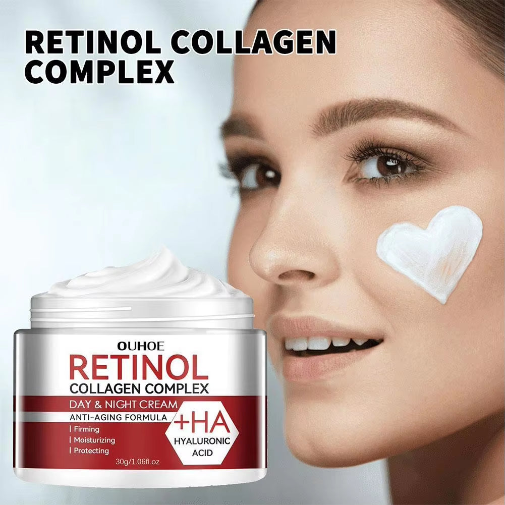 Retinol Moisturizing Cream Anti-Wrinkle Fade Fine Lines Dark Circles Pore Tightening Moisturizing Anti-Aging Cream