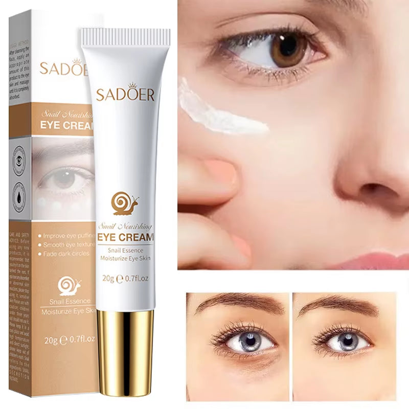 New Removal Wrinkles Eye Cream Collagen Eye Bag Removal Lifting Fade Fine Lines Moisturizing Brightening anti Puffiness Eye Care